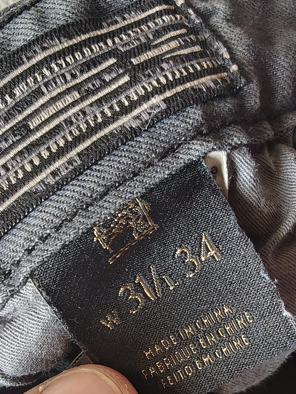 Scotch & Soda Pike Pants Mens Size 31x34 Gray Wash Denim Skinny Casual Jeans - Picture 4 of 4